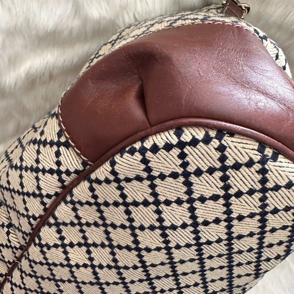 Gucci Diamante Canvas Sukey Satchel - Picture 8 of 16